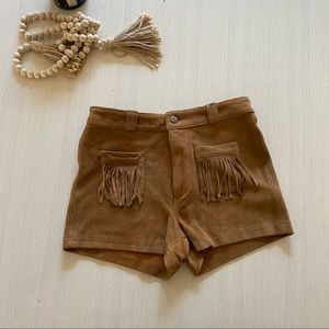 Isabel Marant suede shorts